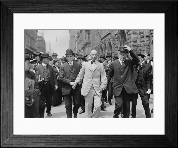Framed Print : Bouck White arrested for disrupting a service at Calvary Baptist Church, May 10, 1914 Framed Print : Bouck White arrested for disrupting a service at Calvary Baptist Church, May 10, 1914
