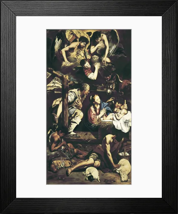 Framed Print : MAINO, Juan Bautista (1578-1649). The Adoration of the Shepherds. ca. 1610. This painting belonged to the major altarpiece of the convent of Saint Peter Martyr ( Toledo ) Framed Print : MAINO, Juan Bautista (1578-1649). The Adoration of the Shepherds. ca. 1610. This painting belonged to the major altarpiece of the convent of Saint Peter Martyr ( Toledo )