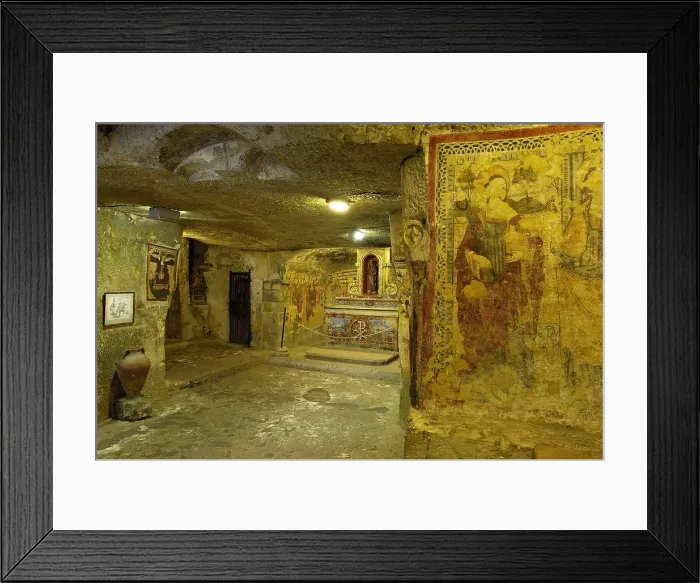 Framed Print : MALTA. Rabat. Saint Agatha's Catacombs. AISA / Everett Collection**US SALES ONLY** Framed Print : MALTA. Rabat. Saint Agatha's Catacombs. AISA / Everett Collection**US SALES ONLY**