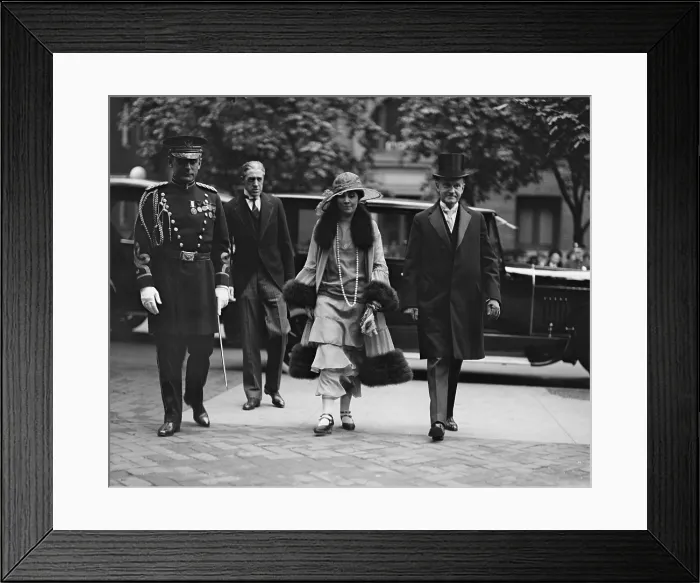Framed Print : President Calvin Coolidge and First Lady Grace Coolidge arrive at a wedding, May 14, 1924. The daughter of Agriculture Secretary Henry C Framed Print : President Calvin Coolidge and First Lady Grace Coolidge arrive at a wedding, May 14, 1924. The daughter of Agriculture Secretary Henry C