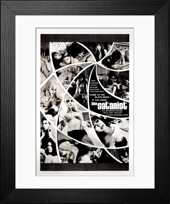 Framed Print : THE SATANIST, 1968 Framed Print : THE SATANIST, 1968
