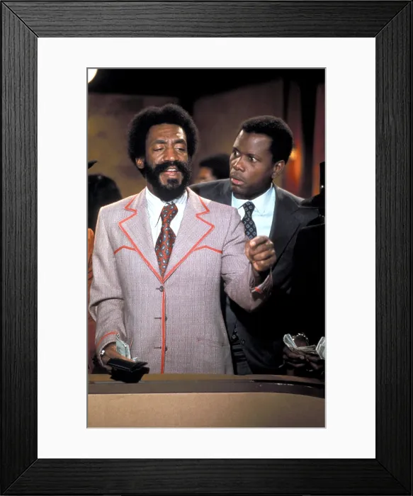 Framed Print : UPTOWN SATURDAY NIGHT, Bill Cosby, Sidney Poitier, 1974