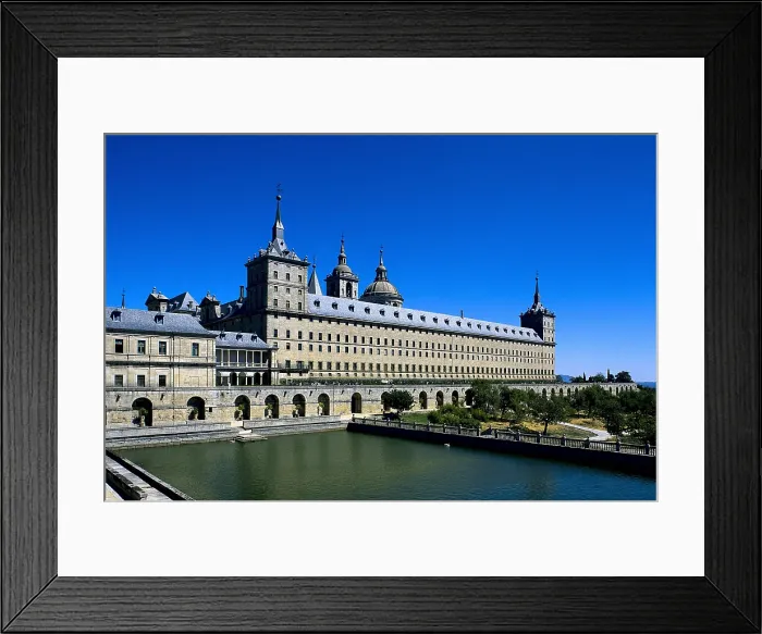 Framed Print : HERRERA, Juan Bautista de (1530-1597); TOLEDO, Juan Bautista de (1507-1567). Royal Monastery of San Lorenzo de El Escorial. 1563-1584. SPAIN. MADRID (AUTONOMOUS COMMUNITY) Framed Print : HERRERA, Juan Bautista de (1530-1597); TOLEDO, Juan Bautista de (1507-1567). Royal Monastery of San Lorenzo de El Escorial. 1563-1584. SPAIN. MADRID (AUTONOMOUS COMMUNITY)