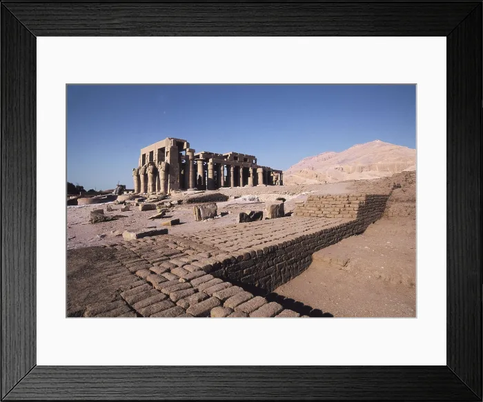 Framed Print : Ramesseum. EGYPT. QUENA. Luxor. Thebes. Ramesseum. Hypostyle Hall. Egyptian art. New Kingdom. Architecture. AISA / Everett Collection**US SALES ONLY** Framed Print : Ramesseum. EGYPT. QUENA. Luxor. Thebes. Ramesseum. Hypostyle Hall. Egyptian art. New Kingdom. Architecture. AISA / Everett Collection**US SALES ONLY**
