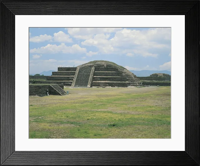 Framed Print : MEXICO. STATE OF MEXICO. Teotihuacn. The Citadel and the Temple of Quetzalcatl (350 AD). Teotihuacan culture. AISA / Everett Collection**US SALES ONLY** Framed Print : MEXICO. STATE OF MEXICO. Teotihuacn. The Citadel and the Temple of Quetzalcatl (350 AD). Teotihuacan culture. AISA / Everett Collection**US SALES ONLY**