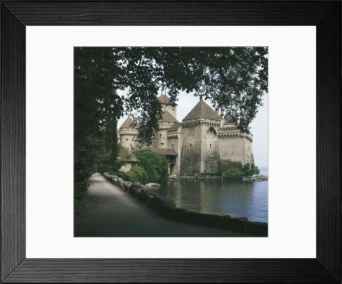 Framed Print : SWITZERLAND. Chillon Castle