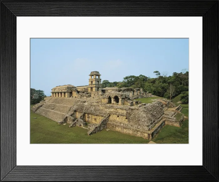 Framed Print : Great Palace. 650-770. MEXICO. CHIAPAS. Palenque. Late classic period. Maya art. AISA / Everett Collection**US SALES ONLY** Framed Print : Great Palace. 650-770. MEXICO. CHIAPAS. Palenque. Late classic period. Maya art. AISA / Everett Collection**US SALES ONLY**