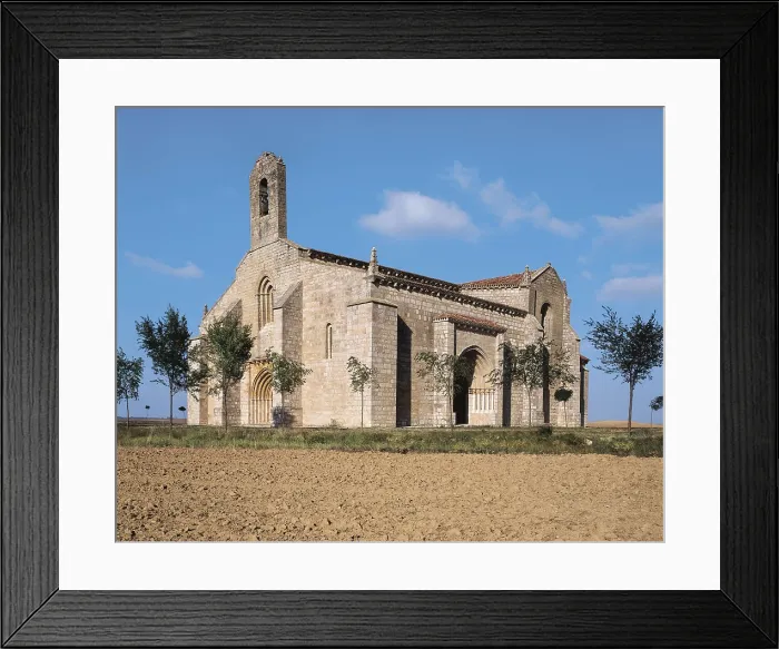 Framed Print : Hermitage of Nuestra Seora de las Fuentes. 12th-13th c. SPAIN. CASTILE AND LEON. PALENCIA. Amusco. Gothic art. ; Romanesque art. Architecture Framed Print : Hermitage of Nuestra Seora de las Fuentes. 12th-13th c. SPAIN. CASTILE AND LEON. PALENCIA. Amusco. Gothic art. ; Romanesque art. Architecture