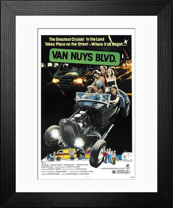 Framed Print : VAN NUYS BLVD. 1979, Crown International / courtesy Everett Collection