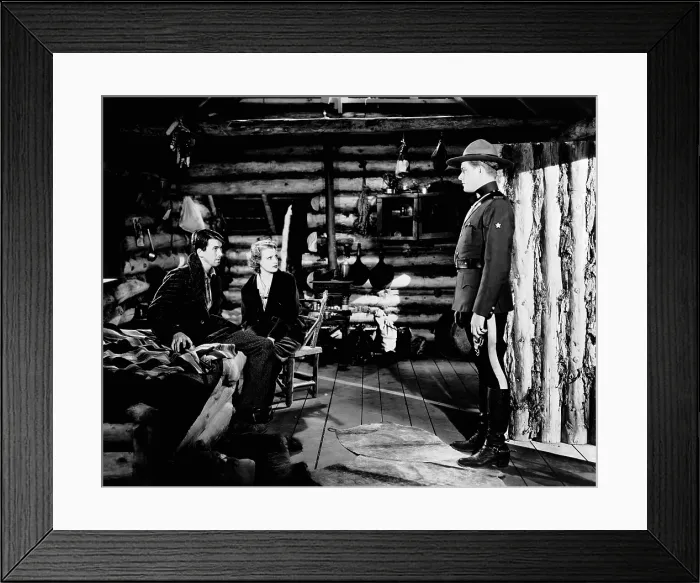 Framed Print : ROSE MARIE, James Stewart, Jeanette MacDonald, Nelson Eddy, 1936