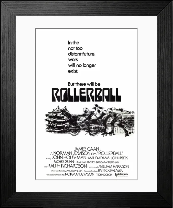 Framed Print : ROLLERBALL, 1975