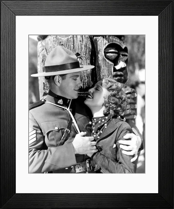 Framed Print : ROSE MARIE, Nelson Eddy, Jeanette MacDonald, 1936
