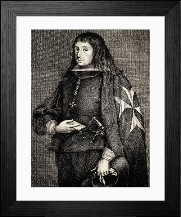 Framed Print : Juan Jos de Austria (1629-1679). Engraving. Engraving. AISA / Everett Collection**US SALES ONLY**