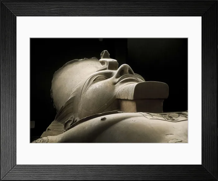Framed Print : Colossal Statue of Ramses II. 13th c. BC. Egyptian art. New Kingdom. Sculpture. Proc: EGYPT. Mit Rahina. Memphis. AISA / Everett Collection**US SALES ONLY** Framed Print : Colossal Statue of Ramses II. 13th c. BC. Egyptian art. New Kingdom. Sculpture. Proc: EGYPT. Mit Rahina. Memphis. AISA / Everett Collection**US SALES ONLY**