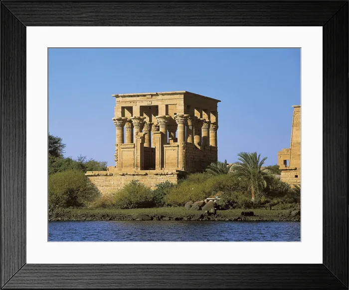 Framed Print : Trajan's Kiosk. 2nd c. EGYPT. Philae. Egyptian art. Roman and Byzantine period. Architecture. AISA / Everett Collection**US SALES ONLY**