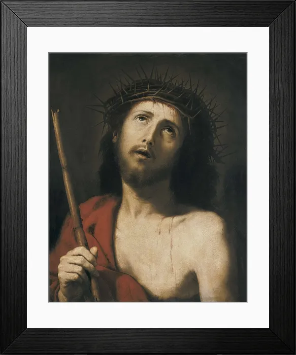Framed Print : RIBERA, Jos (1588-1652). Ecce homo. Painting on copper. Attributed. Baroque art. Oil. SPAIN. Cdiz. Cadiz Provincial Museum. AISA / Everett Collection**US SALES ONLY** Framed Print : RIBERA, Jos (1588-1652). Ecce homo. Painting on copper. Attributed. Baroque art. Oil. SPAIN. Cdiz. Cadiz Provincial Museum. AISA / Everett Collection**US SALES ONLY**