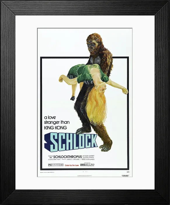 Framed Print : SCHLOCK, US poster, 1973