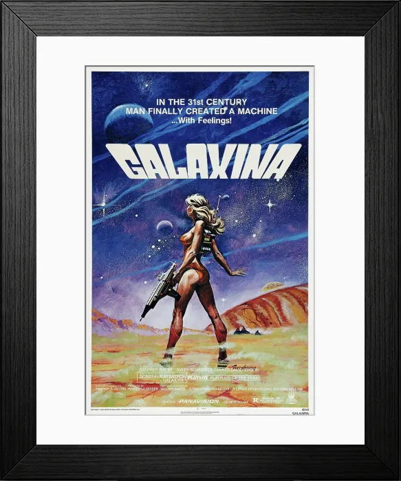Framed Print : GALAXINA, US poster art, 1980. Crown International Pictures / courtesy Everett Collection