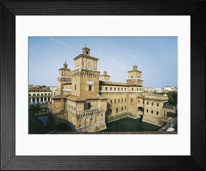 Framed Print : ITALY. EMILIA-ROMAGNA. FERRARA. Ferrara. Castello Estense (1385). Renaissance art. AISA / Everett Collection**US SALES ONLY** Framed Print : ITALY. EMILIA-ROMAGNA. FERRARA. Ferrara. Castello Estense (1385). Renaissance art. AISA / Everett Collection**US SALES ONLY**