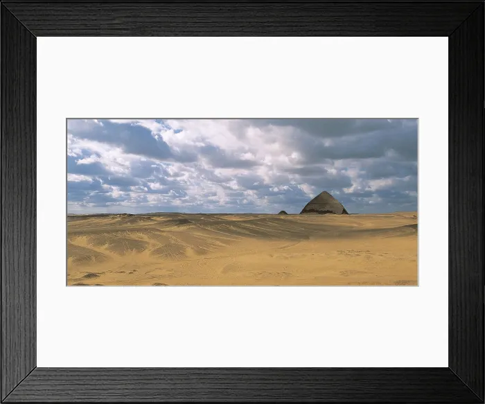 Framed Print : EGYPT. CAIRO. Dahshur. Snofru's Bent Pyramid. Egyptian art. Old Kingdom. Architecture. AISA / Everett Collection**US SALES ONLY**