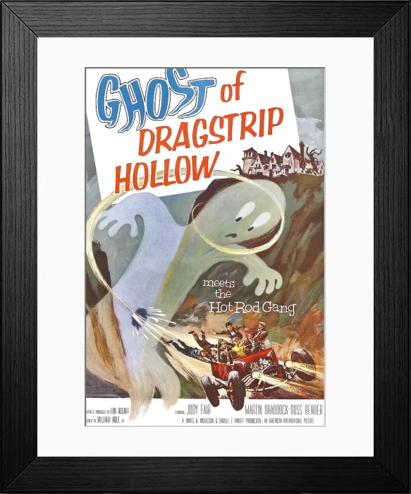 Framed Print : GHOST OF DRAGSTRIP HOLLOW, 1959