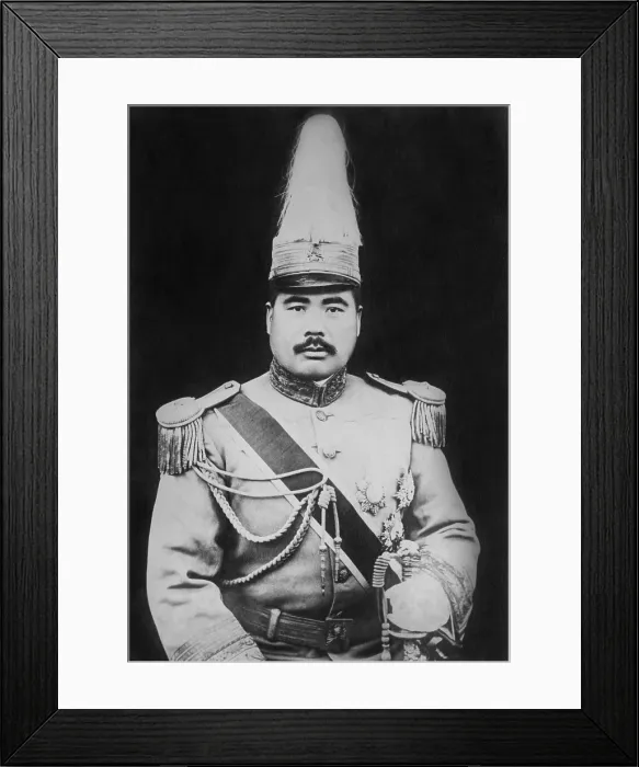 Framed Print : Feng Yuxiang, Chinese general against the Qing Dynasty in the Xinhai Revolution, 1911