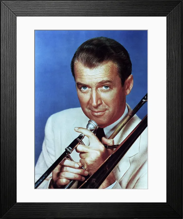 Framed Print : THE GLENN MILLER STORY, James Stewart, 1954