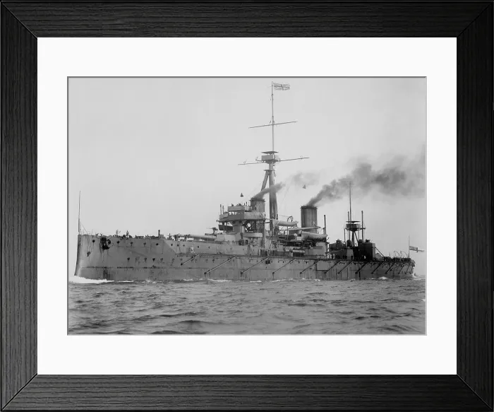 Framed Print : HMS Dreadnought, British battleship whose design revolutionized naval power, 1906 Framed Print : HMS Dreadnought, British battleship whose design revolutionized naval power, 1906