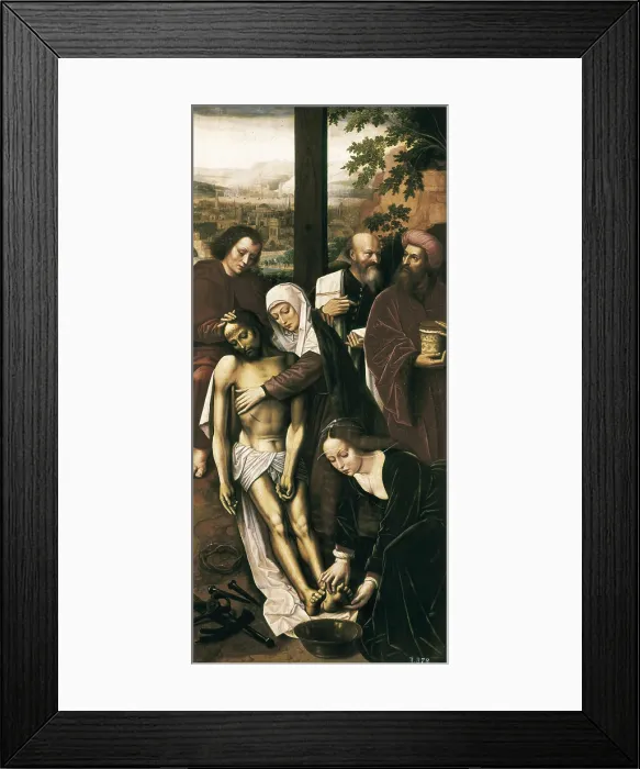Framed Print : BENSON, Ambrosius (1495-1550). Piet. 1st half 16th c