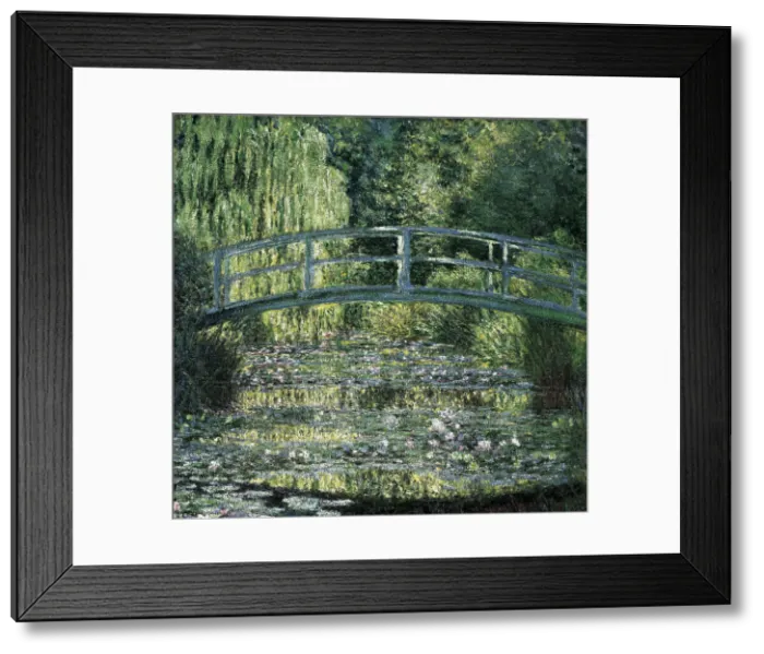 Framed Print : MONET, Claude (1840-1926). The Waterlily Pond: Green Harmony. 1899. Impressionism. Oil on canvas. FRANCE. Paris. Muse d'Orsay (Orsay Museum) Framed Print : MONET, Claude (1840-1926). The Waterlily Pond: Green Harmony. 1899. Impressionism. Oil on canvas. FRANCE. Paris. Muse d'Orsay (Orsay Museum)