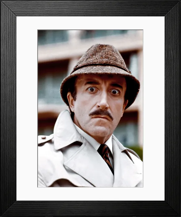 Framed Print : TRAIL OF THE PINK PANTHER, Peter Sellers, 1982, (c) United Artists / courtesy Everett Collection Framed Print : TRAIL OF THE PINK PANTHER, Peter Sellers, 1982, (c) United Artists / courtesy Everett Collection