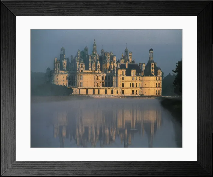 Framed Print : Chambrod Castle. FRANCE. CENTRE. LOIR-ET-CHER. Chambord. Chambrod Castle. Renaissance art. AISA / Everett Collection**US SALES ONLY**
