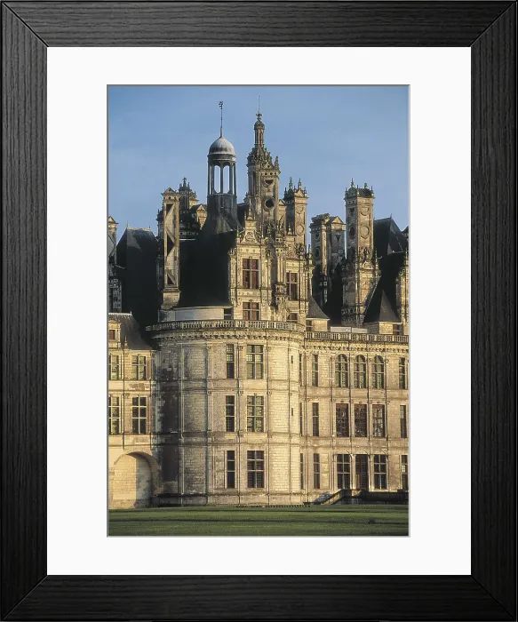 Framed Print : Chambrod Castle. FRANCE. CENTRE. LOIR-ET-CHER. Chambord. Chambrod Castle. Renaissance art. AISA / Everett Collection**US SALES ONLY**
