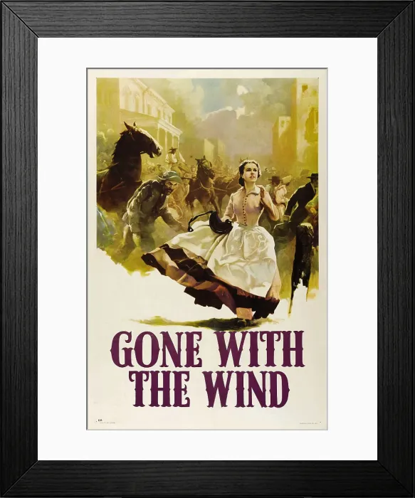 Framed Print : GONE WITH THE WIND, Vivien Leigh, 1939