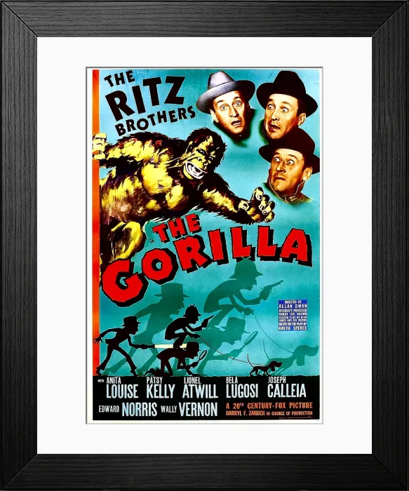 Framed Print : THE GORILLA, The Ritz Brothers, 1939, TM and Copyright 20th Century Fox Film Corp. All rights reserved. / courtesy Everett Collection
