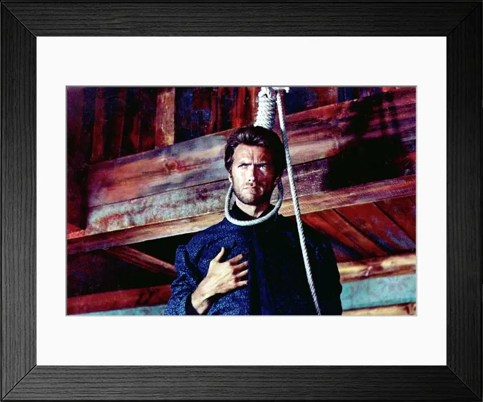 Framed Print : THE GOOD, THE BAD AND THE UGLY, Clint Eastwood, 1966