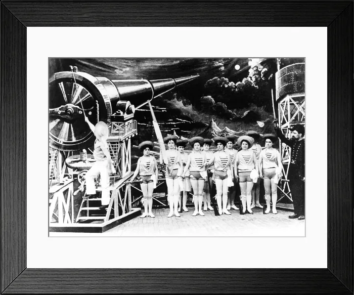 Framed Print : A TRIP TO THE MOON, (aka LE VOYAGE DANS LA LUNE), 1902