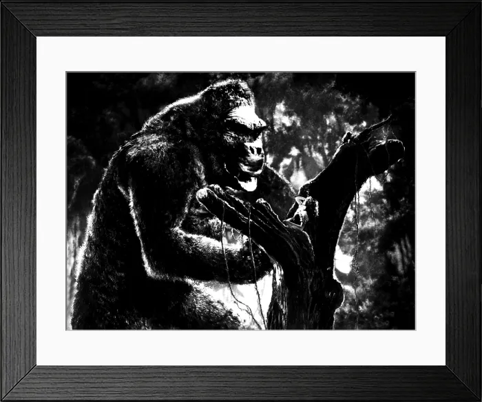 Framed Print : KING KONG, King Kong, Fay Wray, 1933 Framed Print : KING KONG, King Kong, Fay Wray, 1933