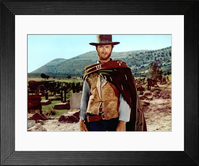 Framed Print : THE GOOD, THE BAD AND THE UGLY, Clint Eastwood, 1966 Framed Print : THE GOOD, THE BAD AND THE UGLY, Clint Eastwood, 1966