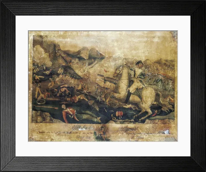 Framed Print : CORREA MORALES, Juan (end 18th century-first half 19th century). Battle of Ayacucho. Battle on the 9th December 1824 Framed Print : CORREA MORALES, Juan (end 18th century-first half 19th century). Battle of Ayacucho. Battle on the 9th December 1824