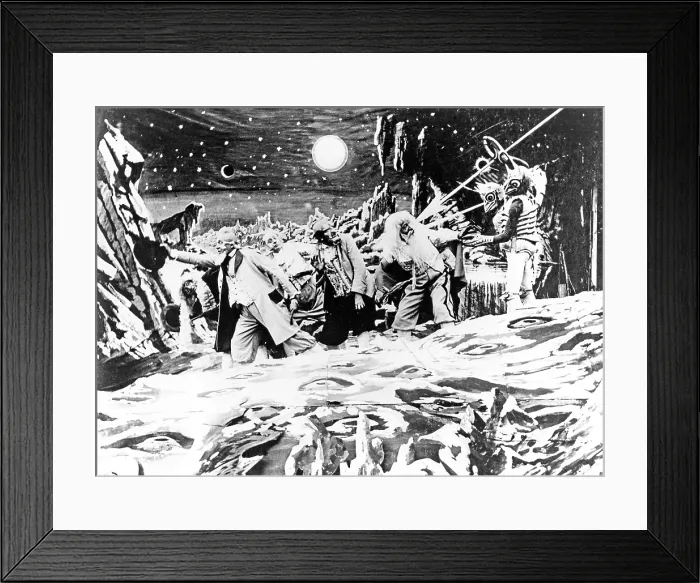 Framed Print : A TRIP TO THE MOON, (aka LE VOYAGE DANS LA LUNE), 1902
