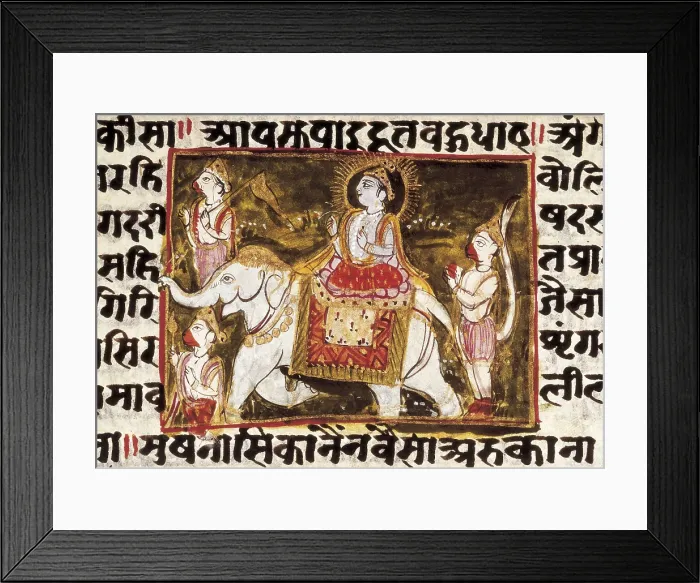 Framed Print : Poem on the expedition of Rama against Ravana, king of Lanka. Hindu art. Miniature Painting. FRANCE. Paris. National Library. AISA / Everett Collection**US SALES ONLY** Framed Print : Poem on the expedition of Rama against Ravana, king of Lanka. Hindu art. Miniature Painting. FRANCE. Paris. National Library. AISA / Everett Collection**US SALES ONLY**