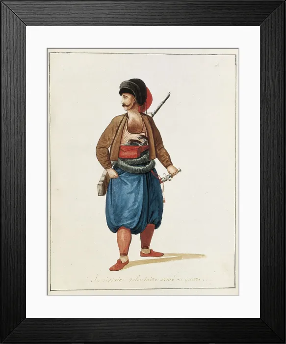 Framed Print : Turkish janissary. AISA / Everett Collection**US SALES ONLY** Framed Print : Turkish janissary. AISA / Everett Collection**US SALES ONLY**