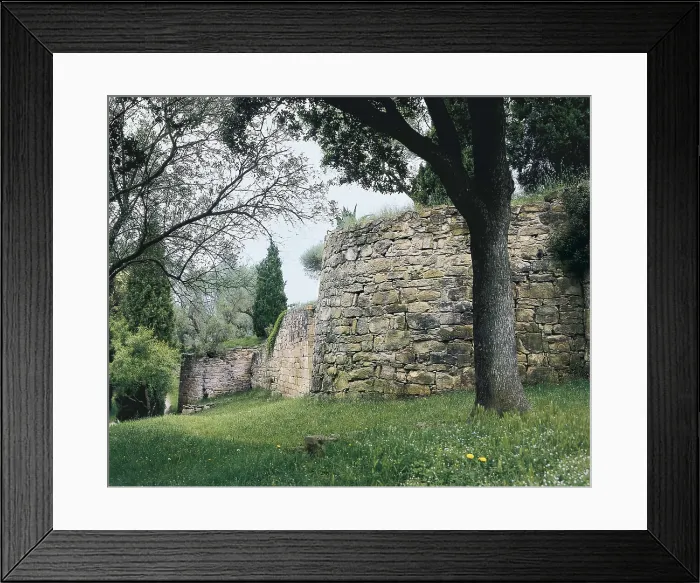 Framed Print : SPAIN. CATALONIA. GERONA. Ullastret. The western wall seen frm the Iberian village. Iberian art. Architecture. AISA / Everett Collection**US SALES ONLY** Framed Print : SPAIN. CATALONIA. GERONA. Ullastret. The western wall seen frm the Iberian village. Iberian art. Architecture. AISA / Everett Collection**US SALES ONLY**