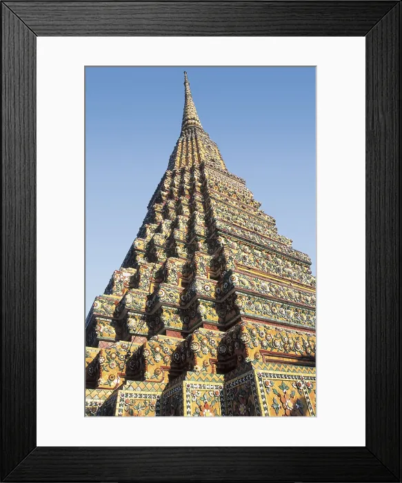 Framed Print : THAILAND. BANGKOK METROPOLIS. Bangkok. Wat Pho. Wat Pho or Wat Phra Chetupon (16 th c.). Chedi dedicated to Kings Rama III. AISA / Everett Collection**US SALES ONLY** Framed Print : THAILAND. BANGKOK METROPOLIS. Bangkok. Wat Pho. Wat Pho or Wat Phra Chetupon (16 th c.). Chedi dedicated to Kings Rama III. AISA / Everett Collection**US SALES ONLY**