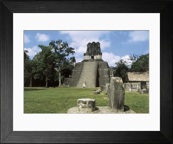 Framed Print : GUATEMALA. PETEN. Tikal. Tikal National Park. Maya Temple II. AISA / Everett Collection**US SALES ONLY** Framed Print : GUATEMALA. PETEN. Tikal. Tikal National Park. Maya Temple II. AISA / Everett Collection**US SALES ONLY**