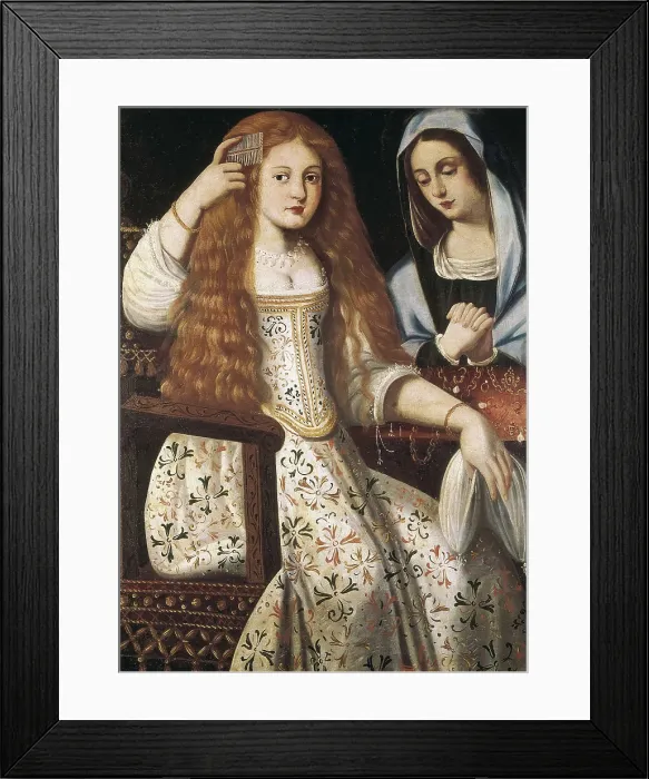 Framed Print : CALDERON, Mara (17th century). Painting. AISA / Everett Collection**US SALES ONLY**