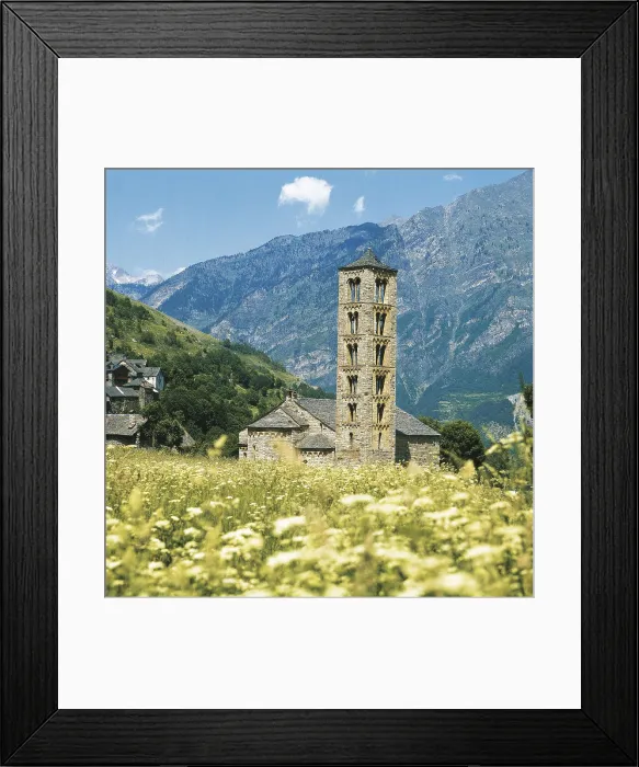 Framed Print : Church of Sant Climent in Tall. ca. 1123. Romanesque art. Architecture. AISA / Everett Collection**US SALES ONLY**