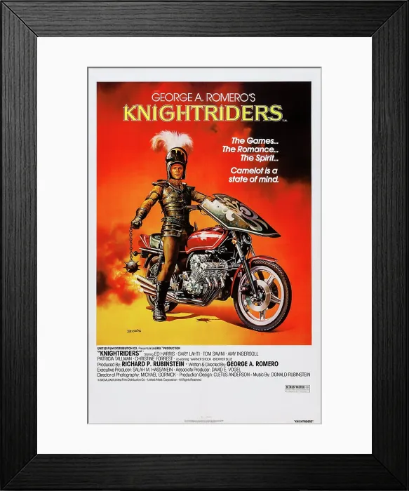 Framed Print : KNIGHTRIDERS, Ed Harris, 1981, United Film Distribution / courtesy Everett Collection Framed Print : KNIGHTRIDERS, Ed Harris, 1981, United Film Distribution / courtesy Everett Collection
