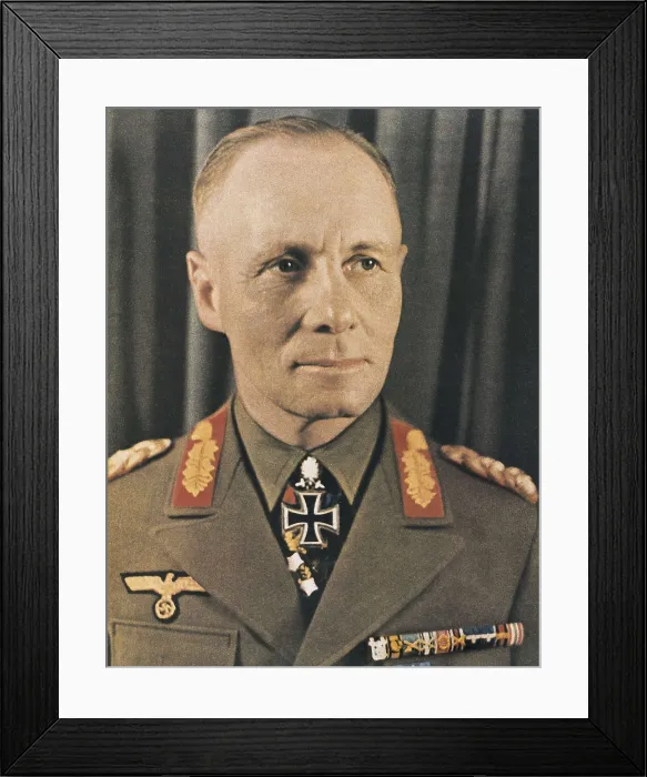 Framed Print : ROMMEL, Erwin (1891-1944). AISA / Everett Collection**US SALES ONLY**